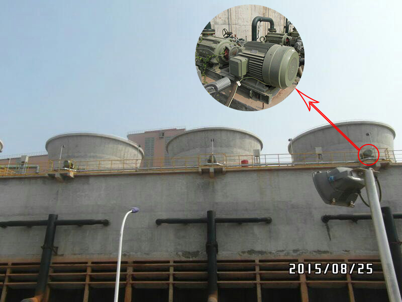 寶鋼湛江工廠(chang)的皖南YE3高效電機(ji)